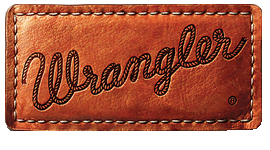 Wrangler Jeans logo -  Wrangelr Jeans are a Featured Brand at Bill's Man's Shop in San Angelo, Texas